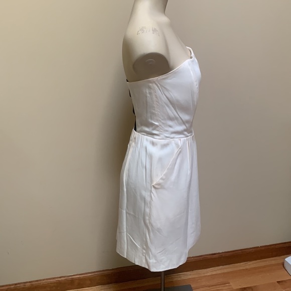 Rachel Roy Strapless Short Dress - Cream - Picture 5 of 15